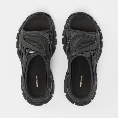 Men's Track Slide Flat Sandals