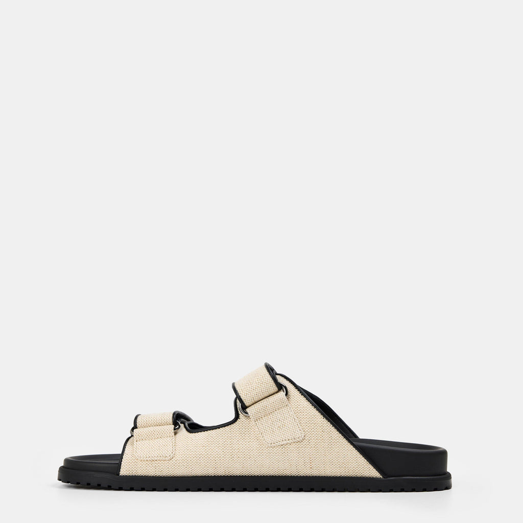 Men's Canvas Flat Sandals