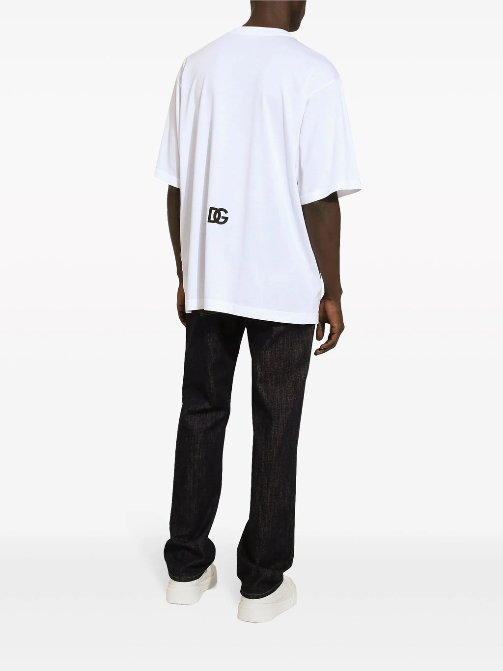 Dolce & Gabbana DG Printed T-Shirt in White