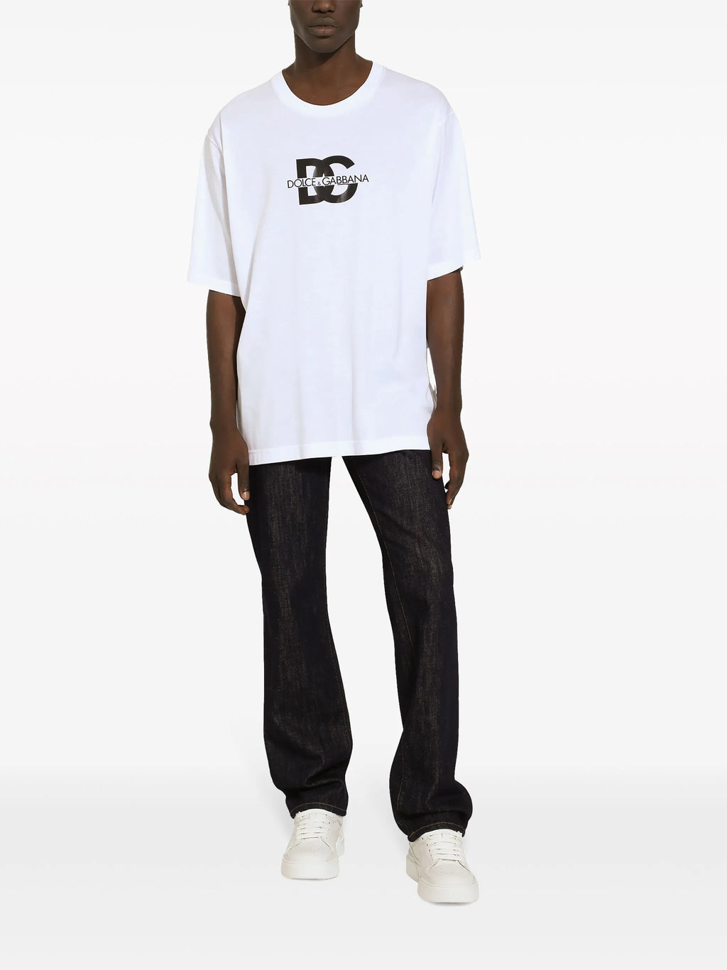 Dolce & Gabbana DG Printed T-Shirt in White