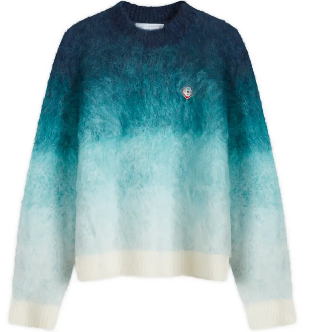Casablanca Gradient Mohair Jumper