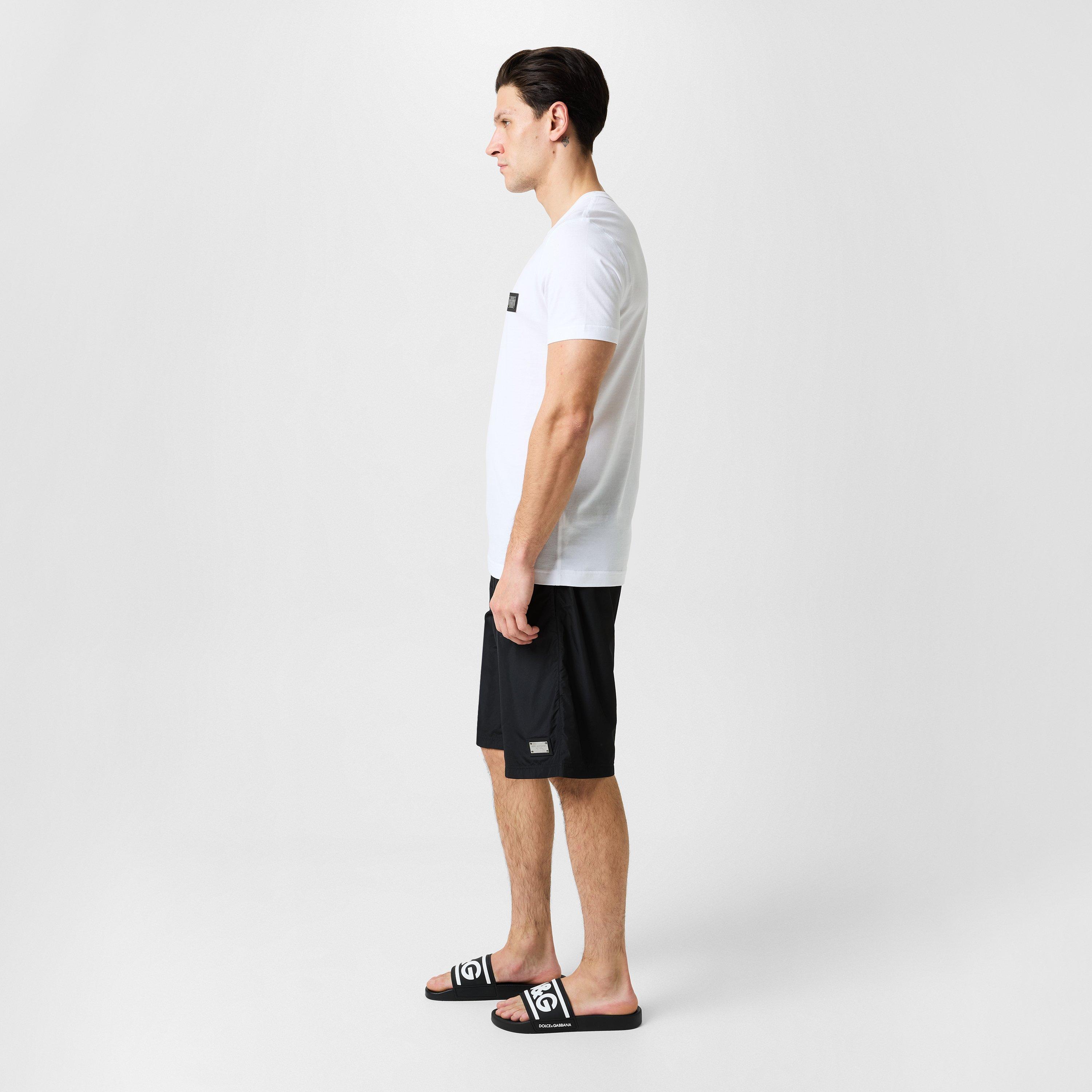 Men's Monogram Rubber Slides