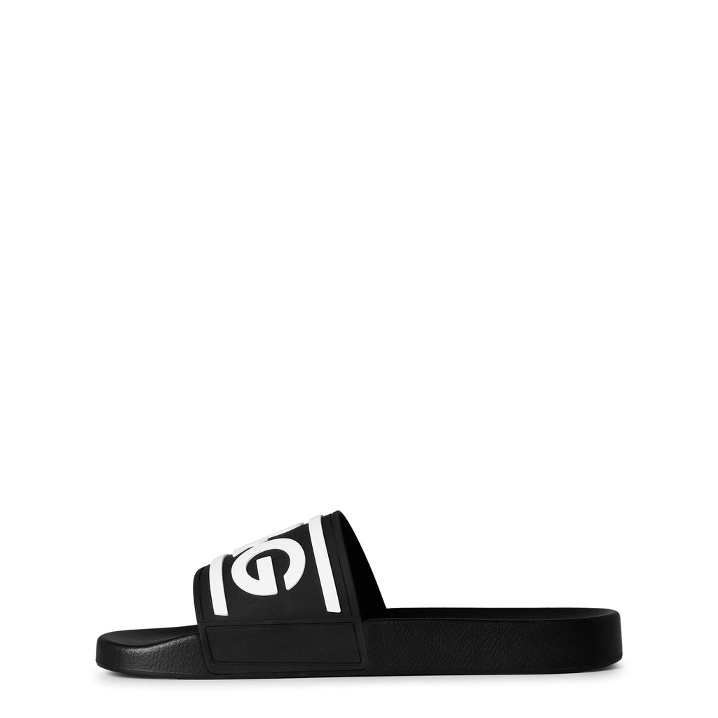 Men's Monogram Rubber Slides