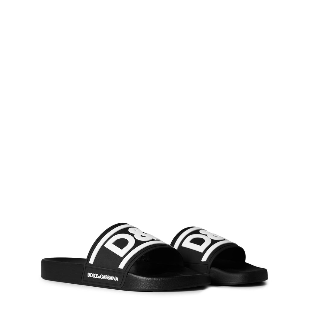 Men's Monogram Rubber Slides