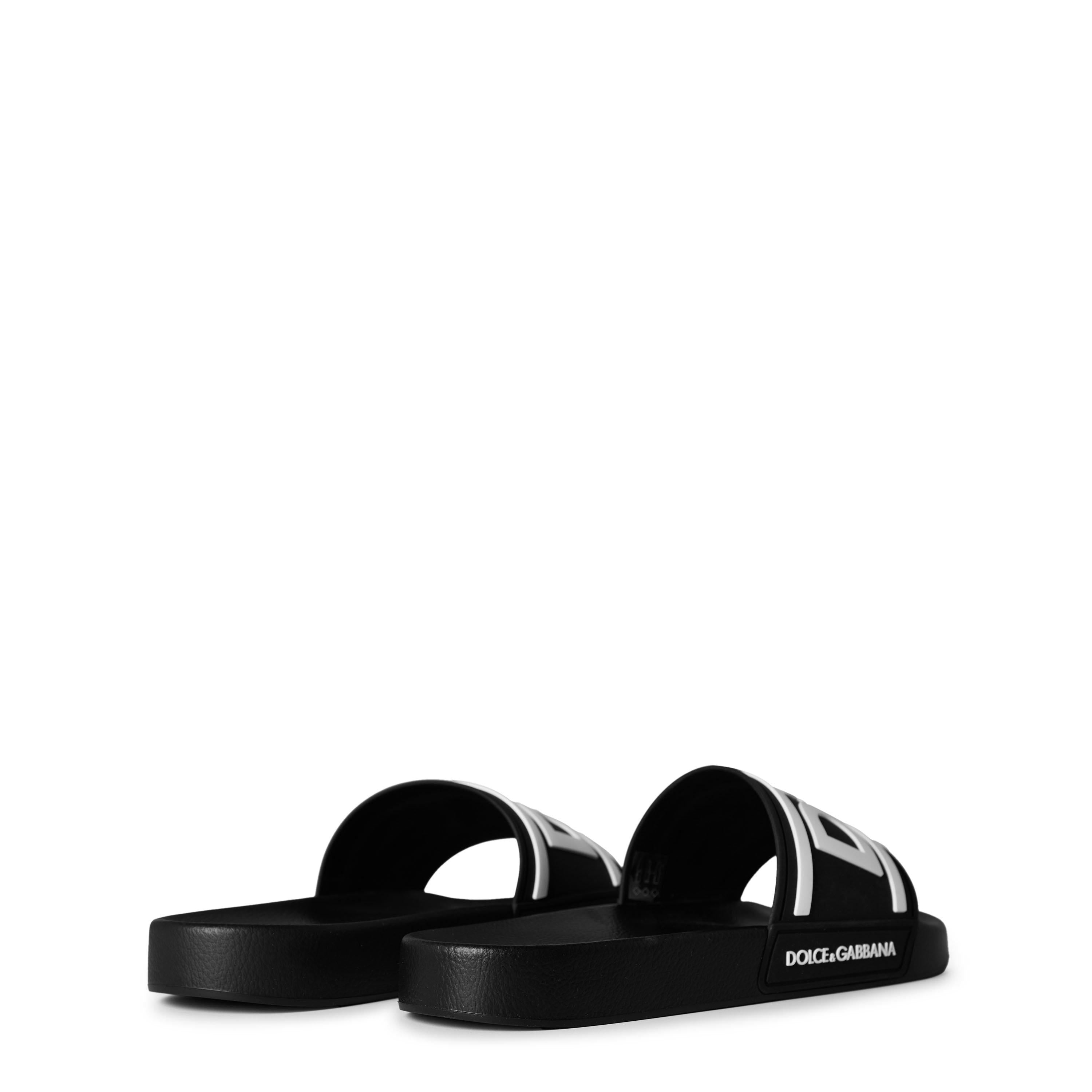 Men's Monogram Rubber Slides
