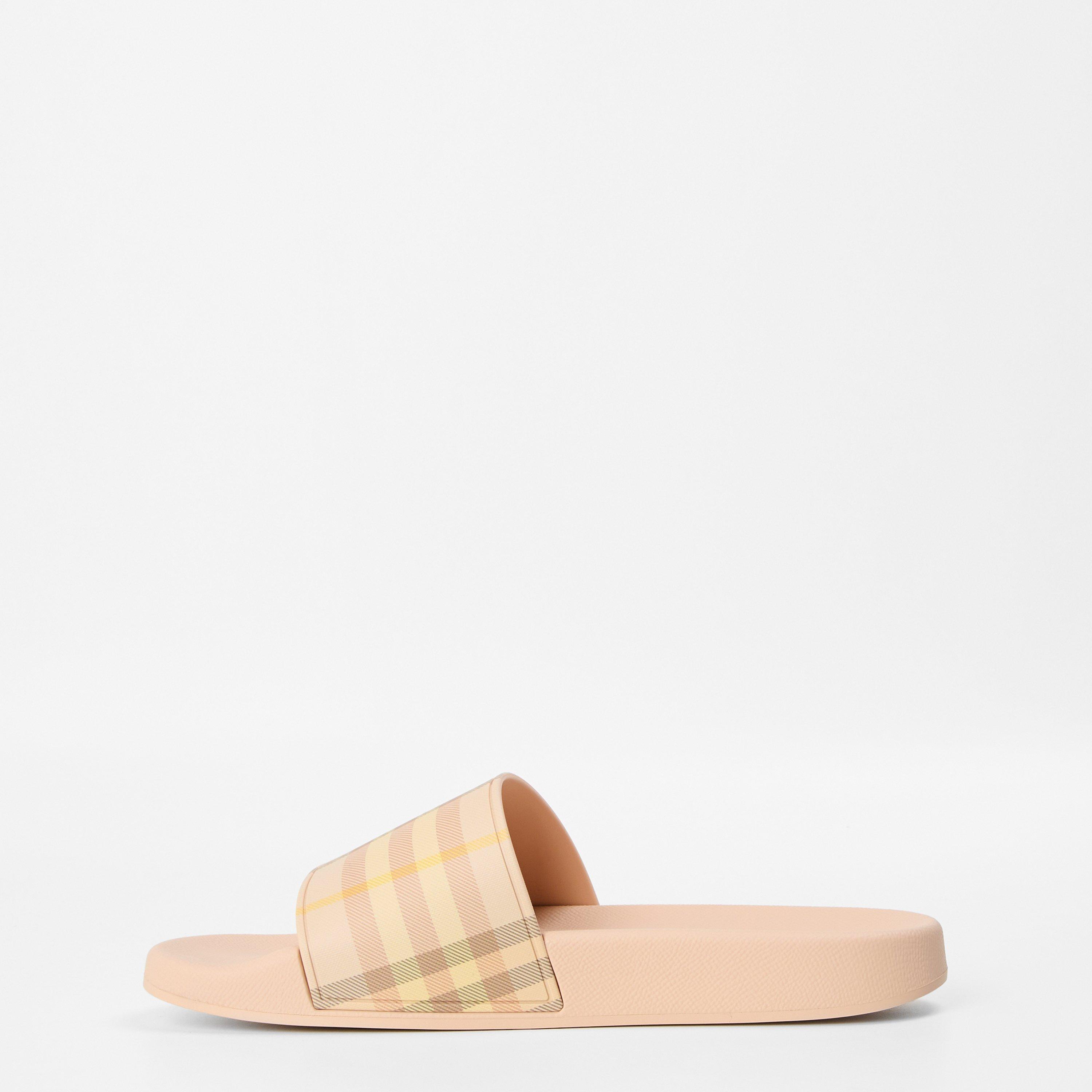 Women's Vintage Check Furley Sliders