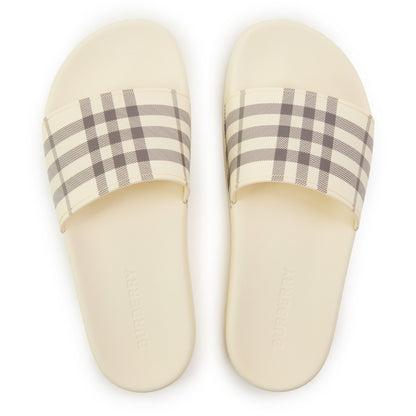 Vintage Check Furley Sliders