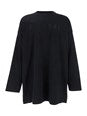 Fear of god Black T-shirt with Eternal Print on the Front and Logo Patch on the Back in Cotton Man