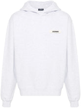 Jacquemus The Gros Grain Hoodie Grey