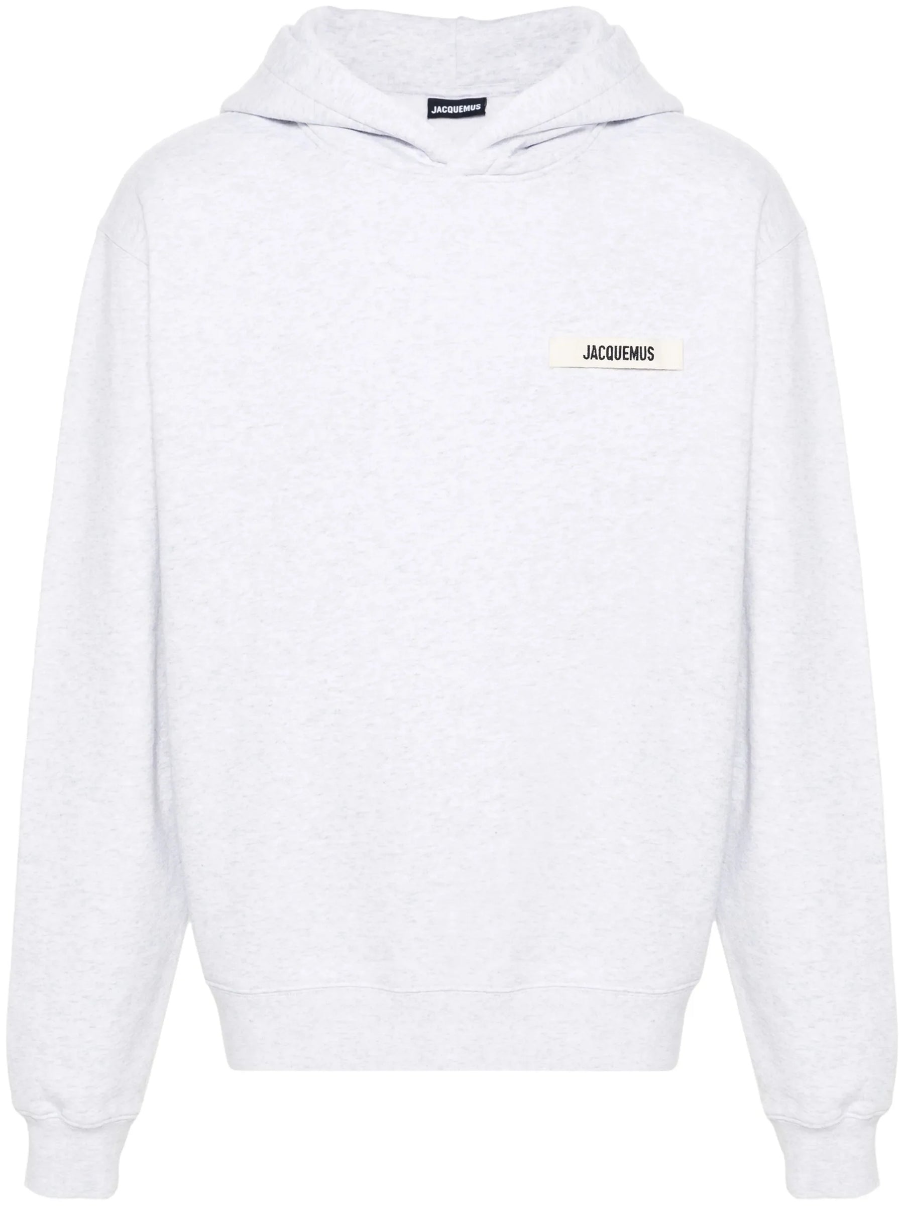 Jacquemus The Gros Grain Hoodie Grey