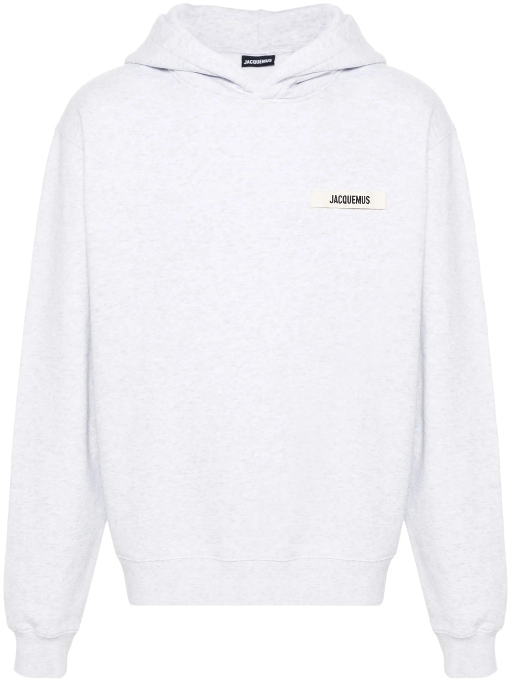 Jacquemus The Gros Grain Hoodie Grey