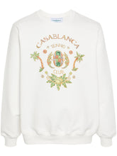 Casablanca Joyaux D'Afrique Tennis Club Sweatshirt White