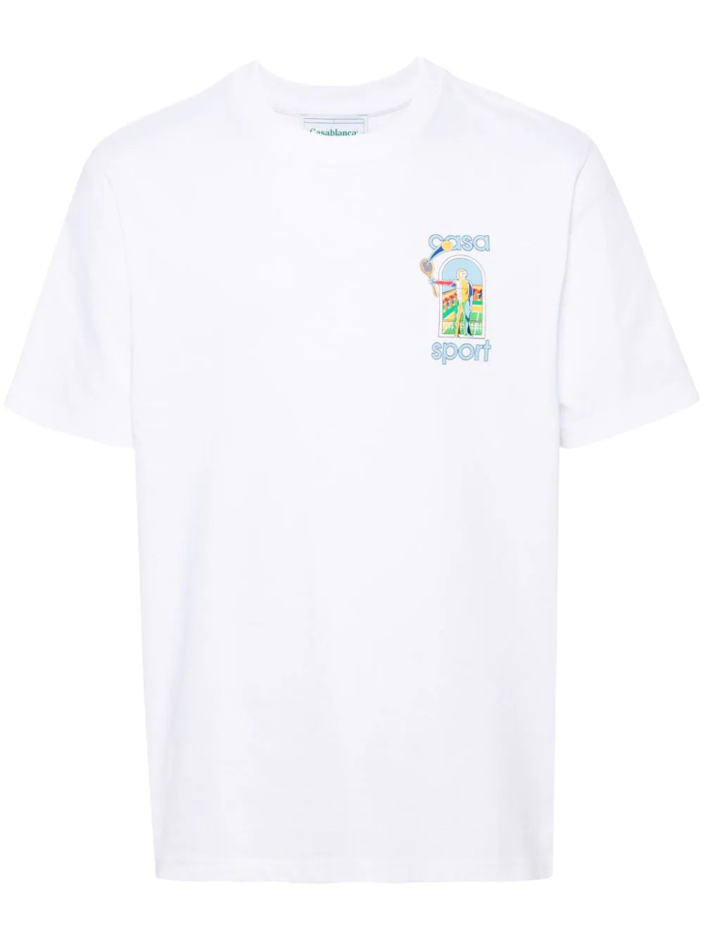 Casablanca Le Jeu Colore Printed T-Shirt in White