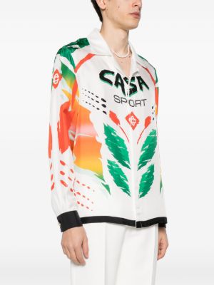 Casablanca Casa Moto silk shirt