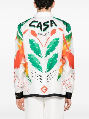 Casablanca Casa Moto silk shirt