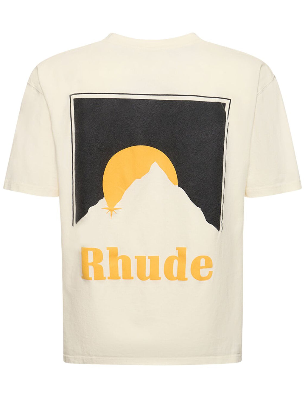 RHUDE RHUDE Moonlight cotton t-shirt - Size: M T-Shirts | Shop From The Mirage