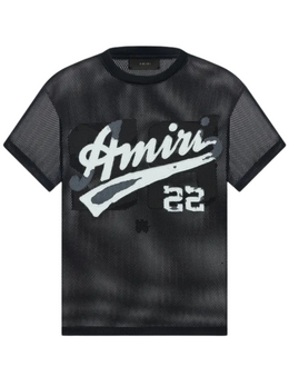 AMIRI 22 MESH TEE BLACK
