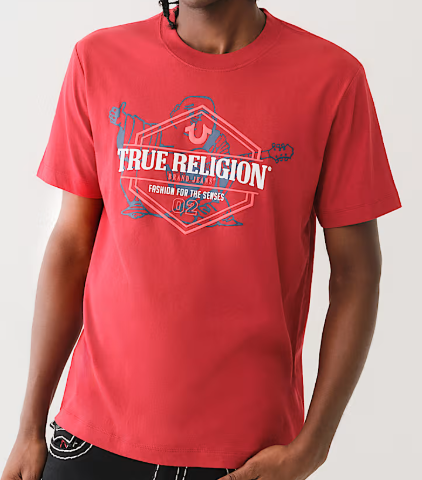 TRUE RELIGION HORSESHOE LOGO TEE