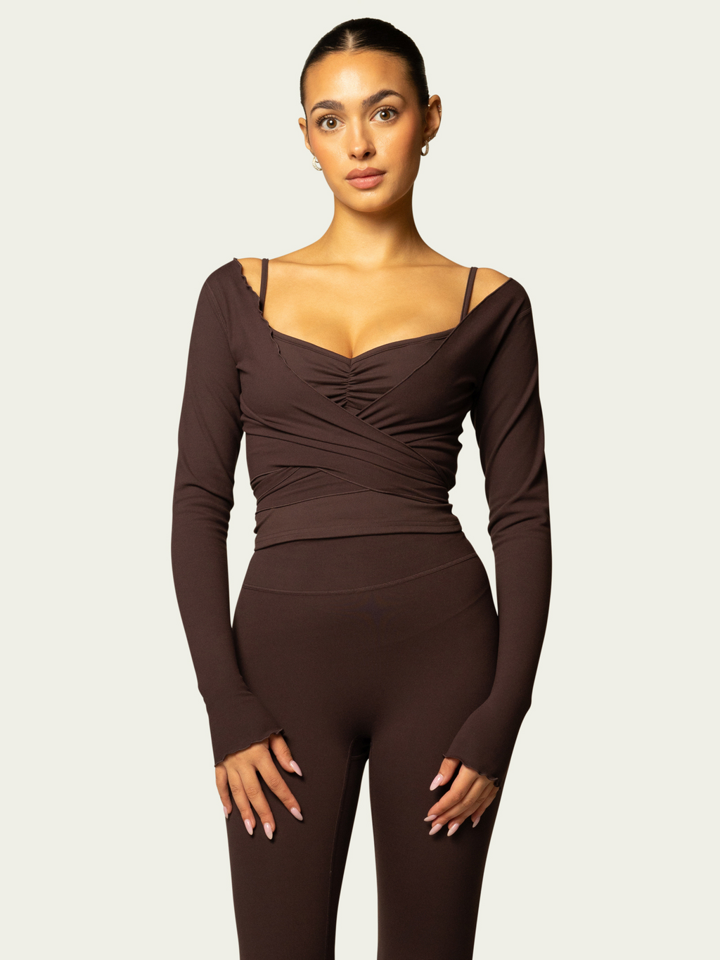 The Wrap Top / Espresso
