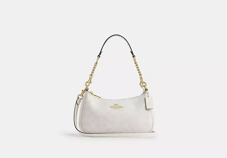 Coach Teri Shoulder Bag In Signature Canvas - Bags | Shop From The Mirage