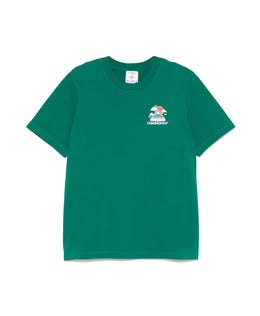 Casablanca Green Wave Graphic Print T-shirt