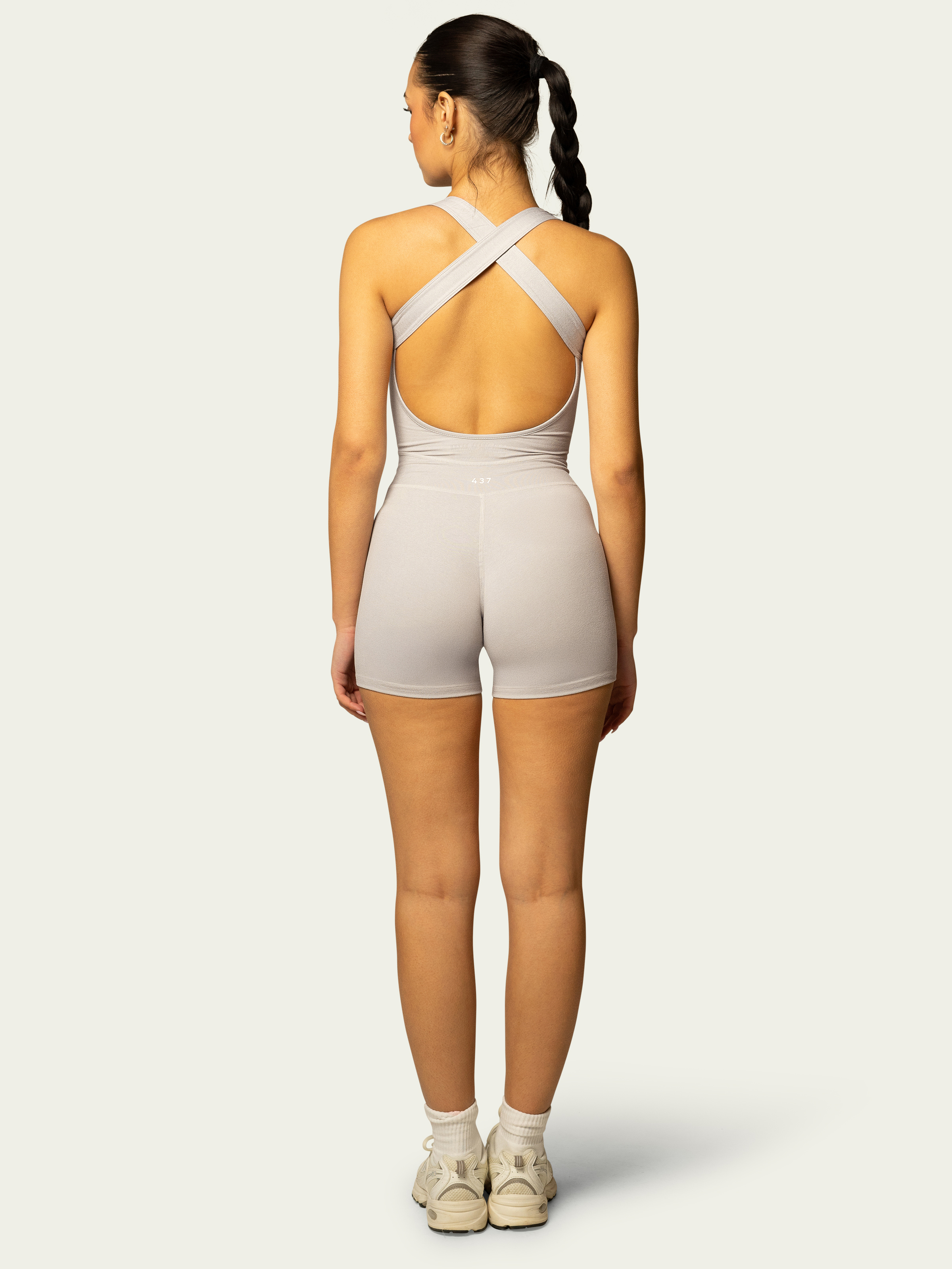 The Sculpt Shortie / Heather-Grey