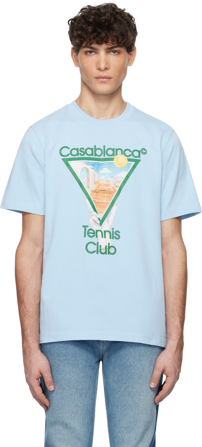 Blue Metaphysical Tennis Icon T-shirt