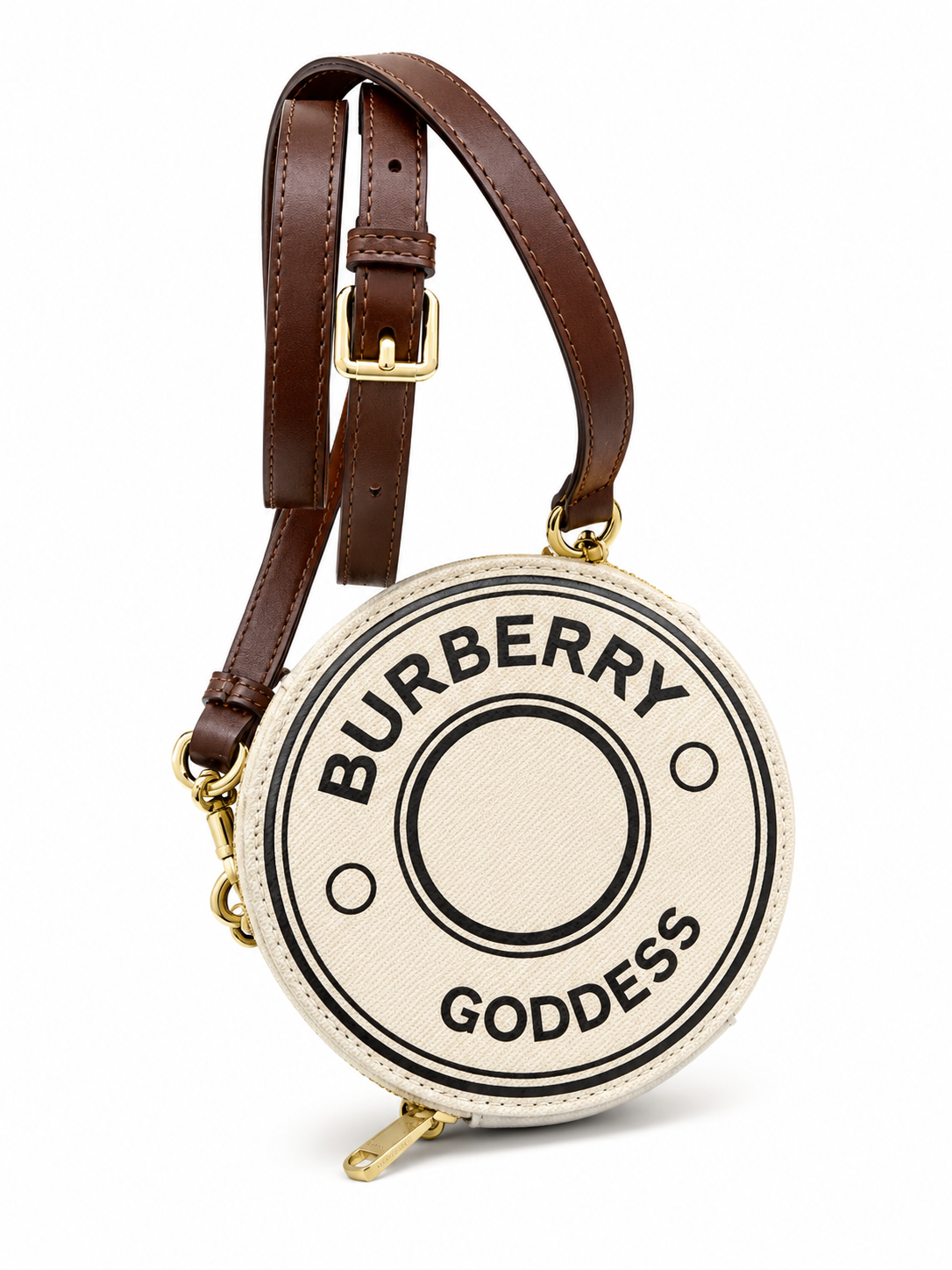 Burberry Goddess EDP VIP GWP Converted Canvas Medium Trousse Pouch Bag