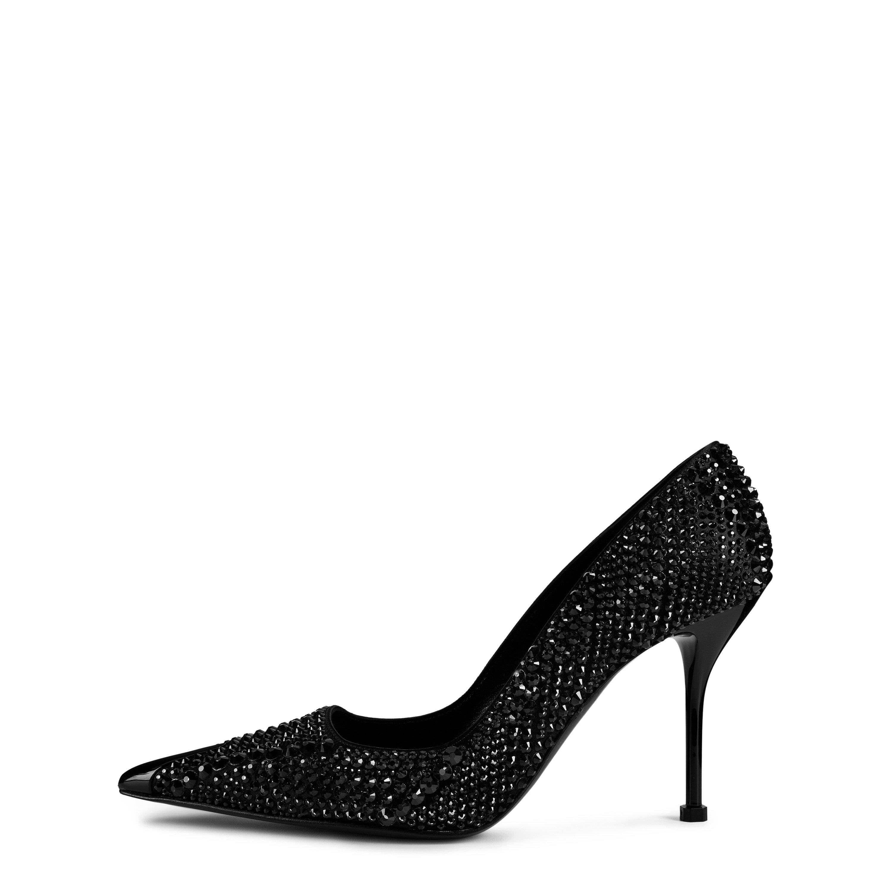 Crystal Punk Pumps