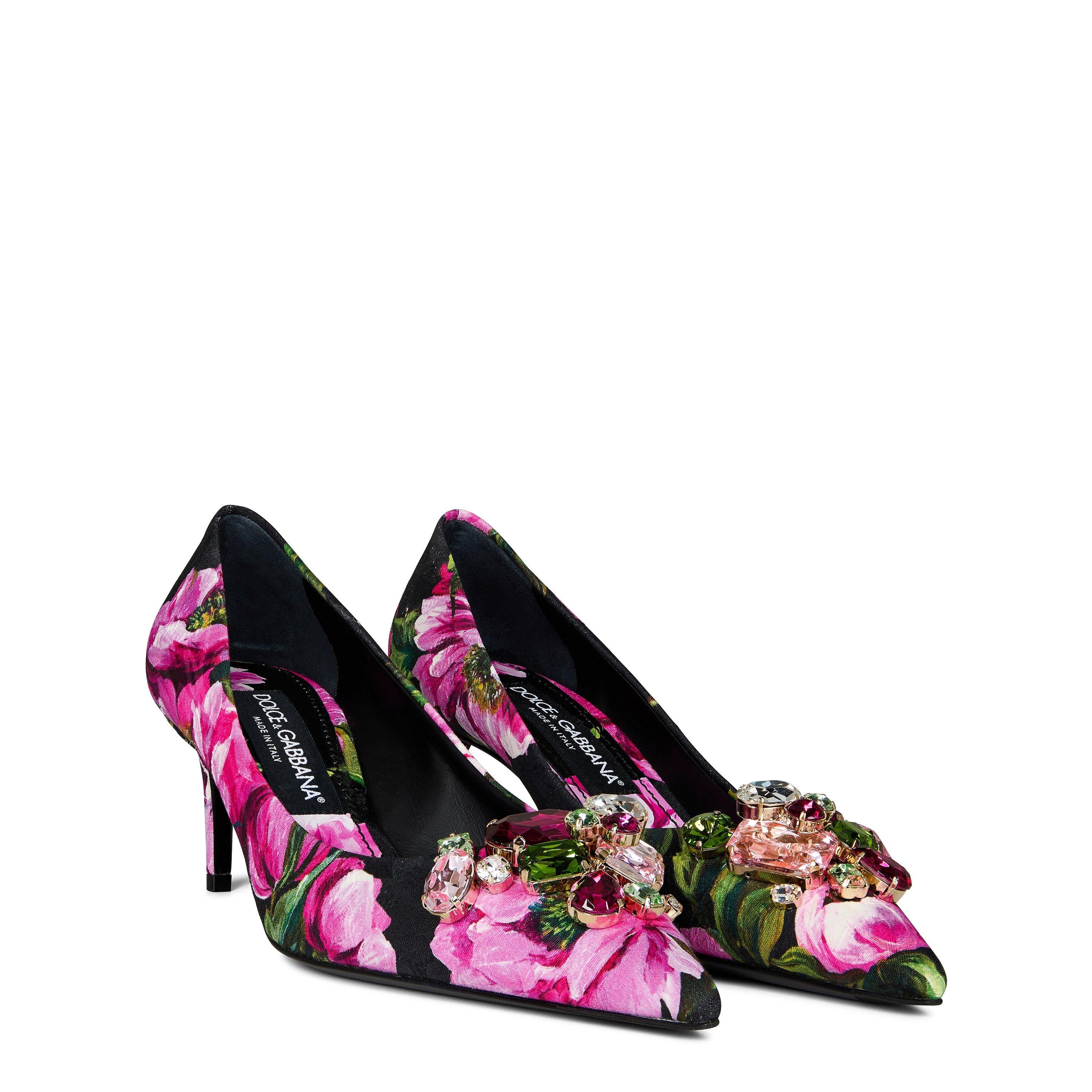 Lollo Embellished Floral 60mm Pumps