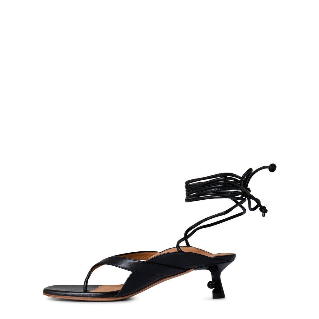 Lollipop Lace-Up Sandals