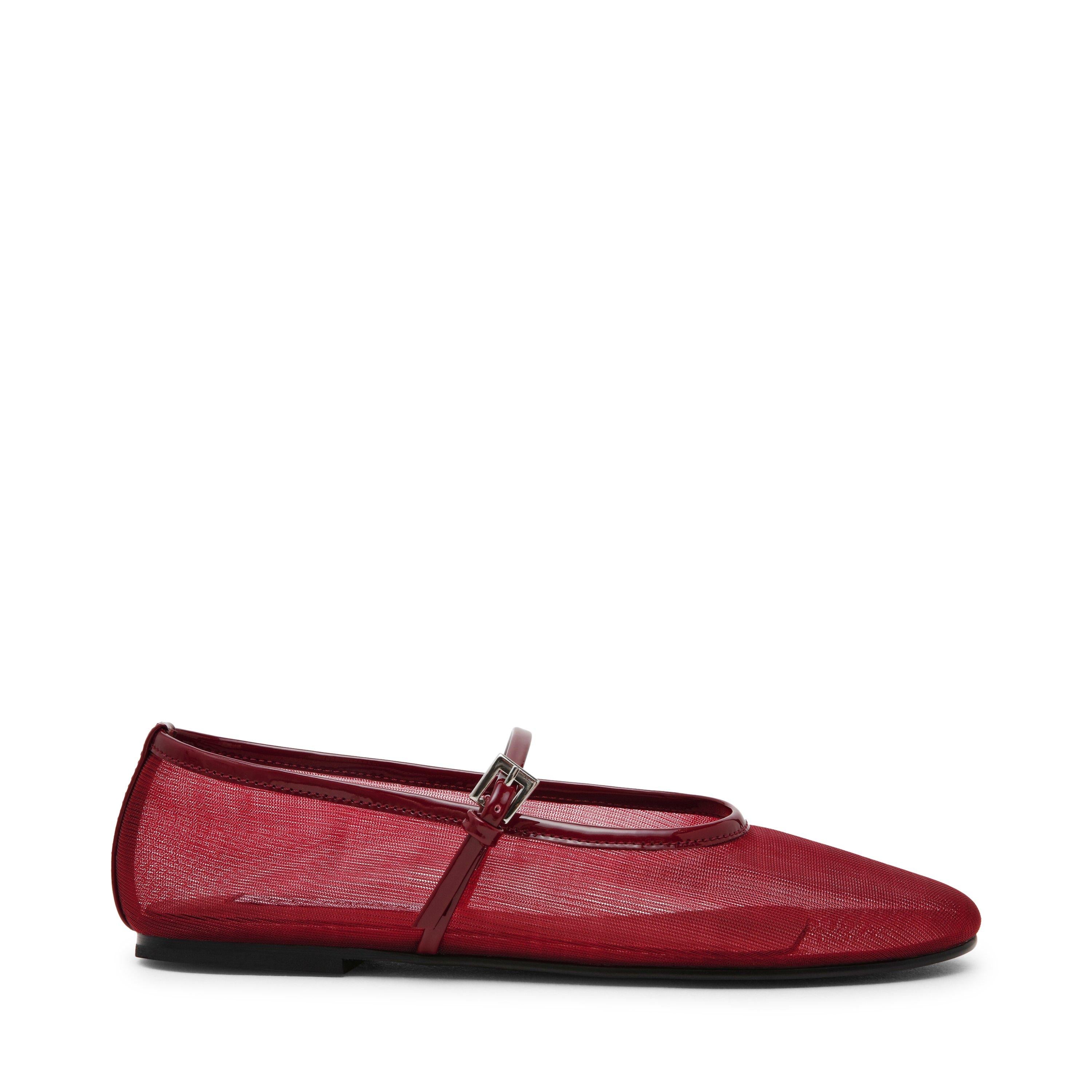 Rounded Toe Slip-On Ballet Pumps