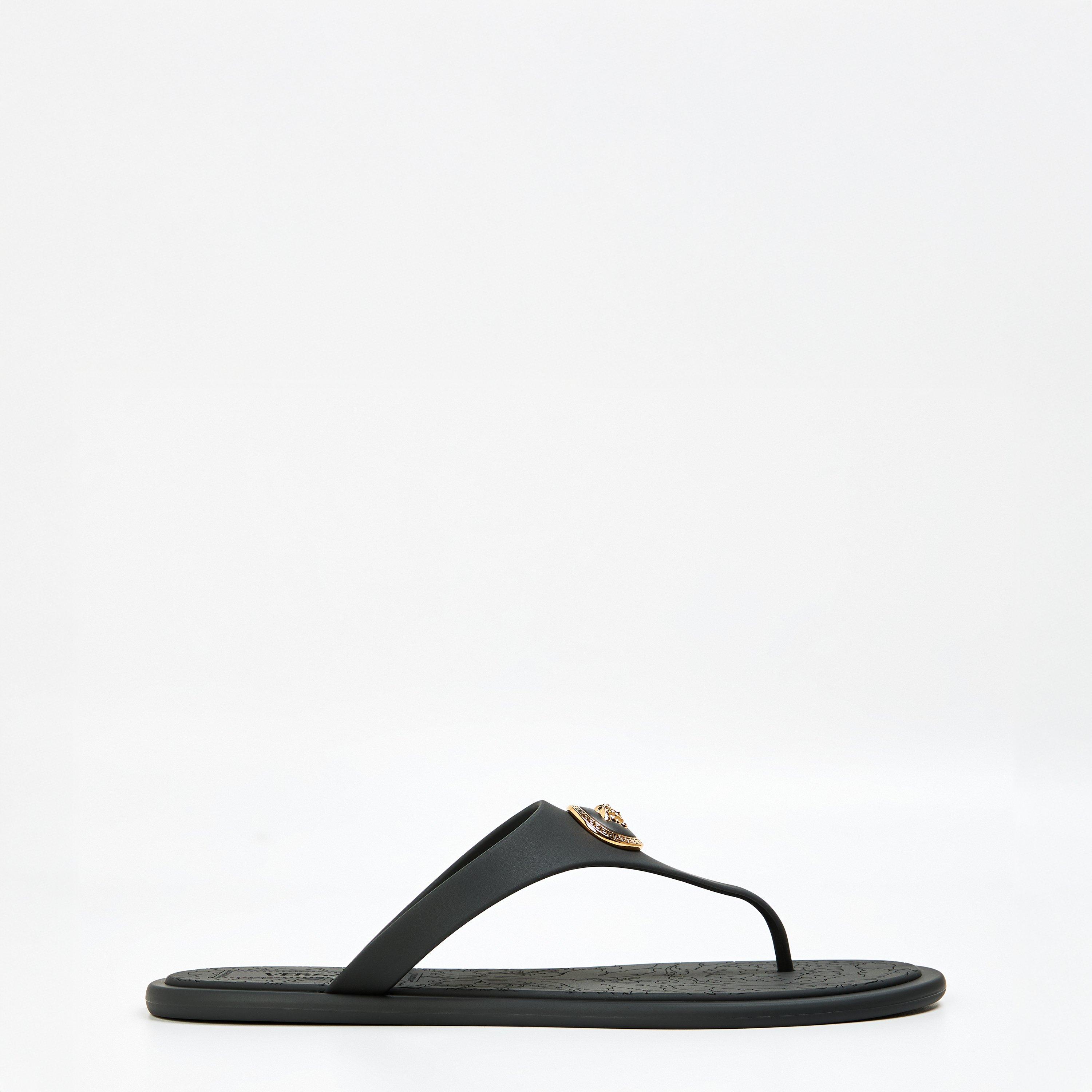 Alia Rubber Flat Sandals