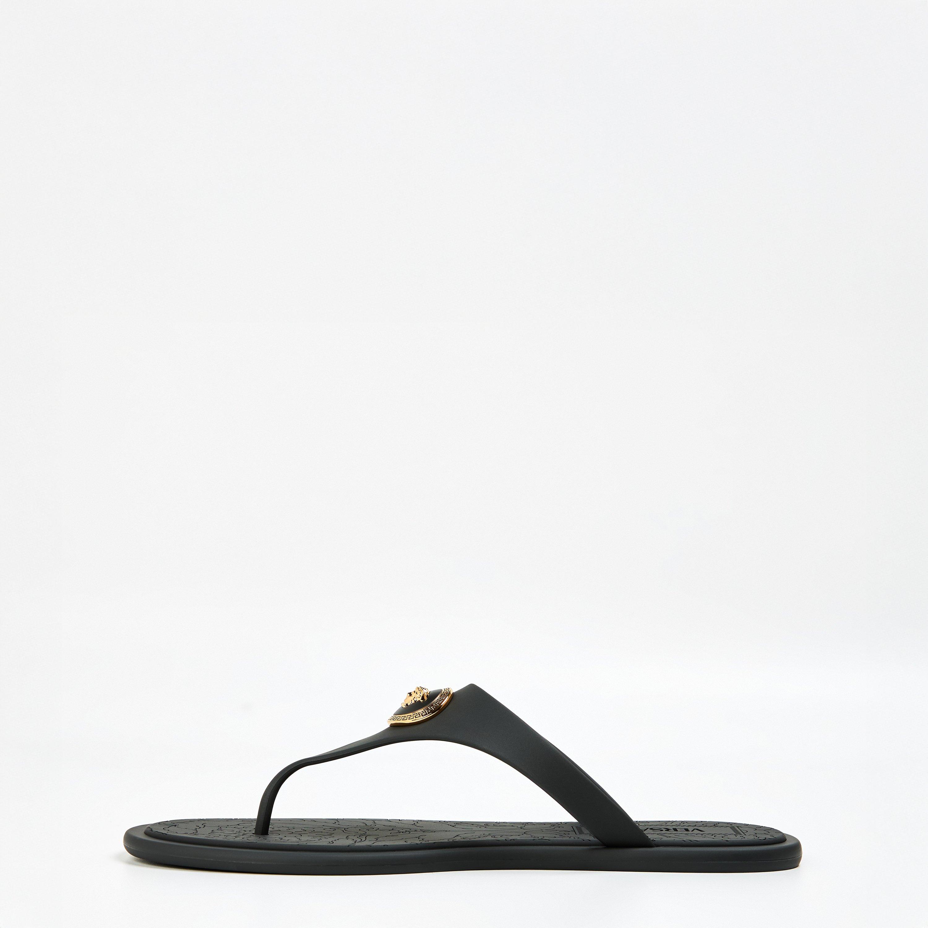Alia Rubber Flat Sandals