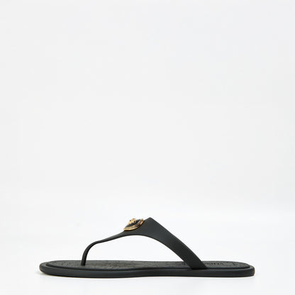 Alia Rubber Flat Sandals