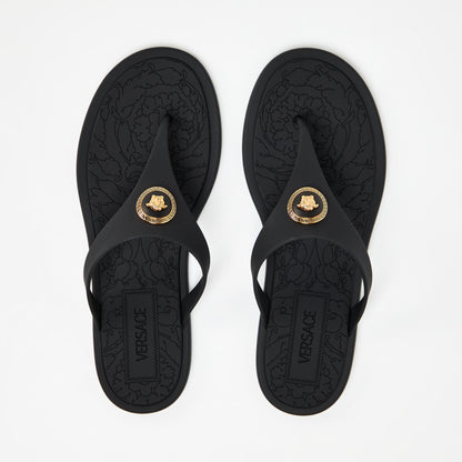 Alia Rubber Flat Sandals