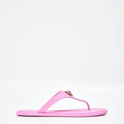 Alia Rubber Flat Sandals