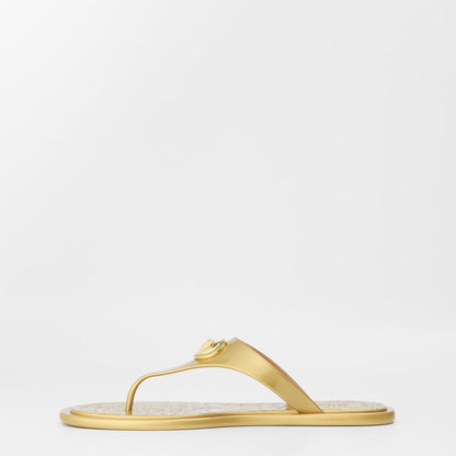 Alia Rubber Flat Sandals