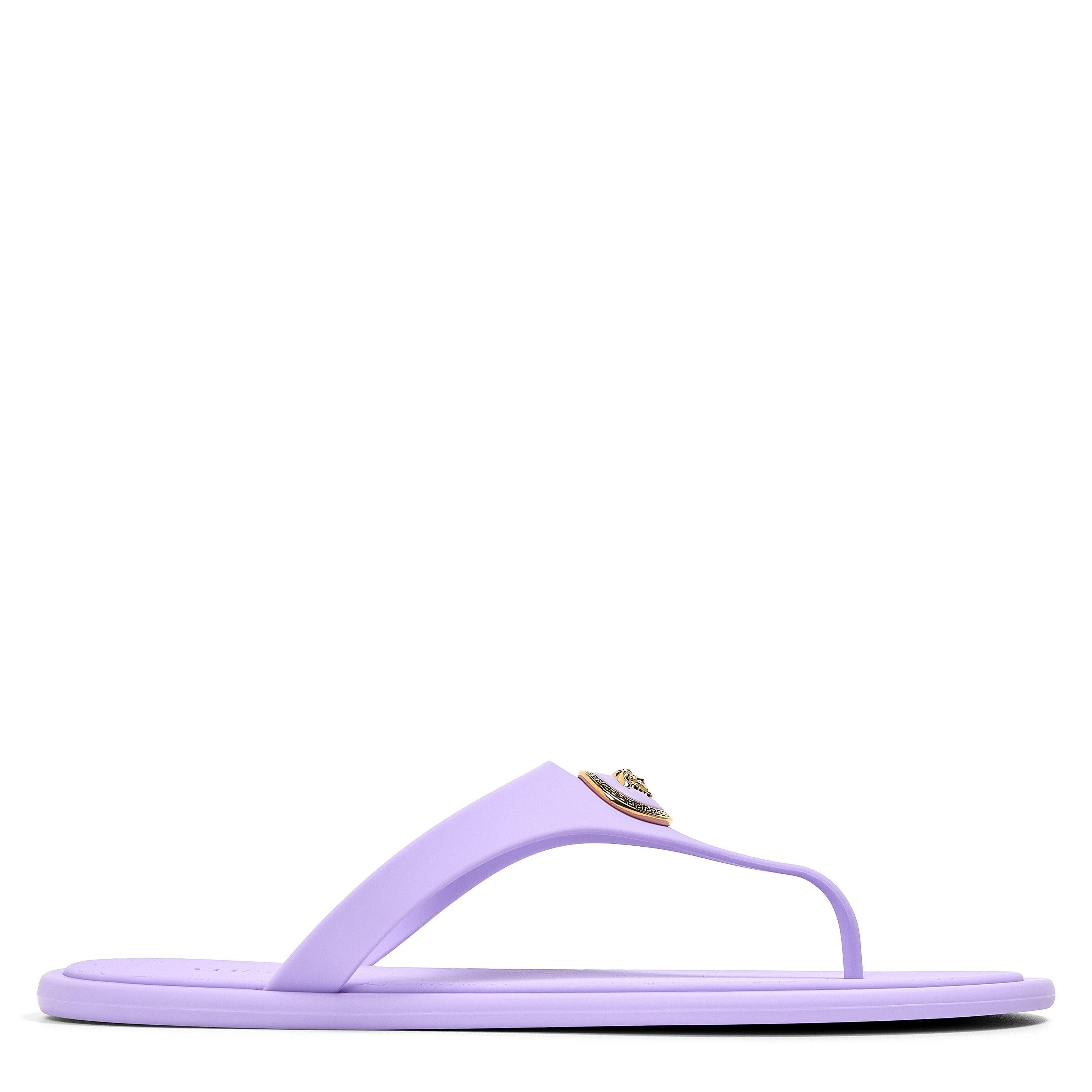 Alia Rubber Flat Sandals