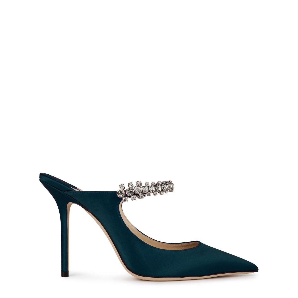 Bing Crystal Heeled Mules