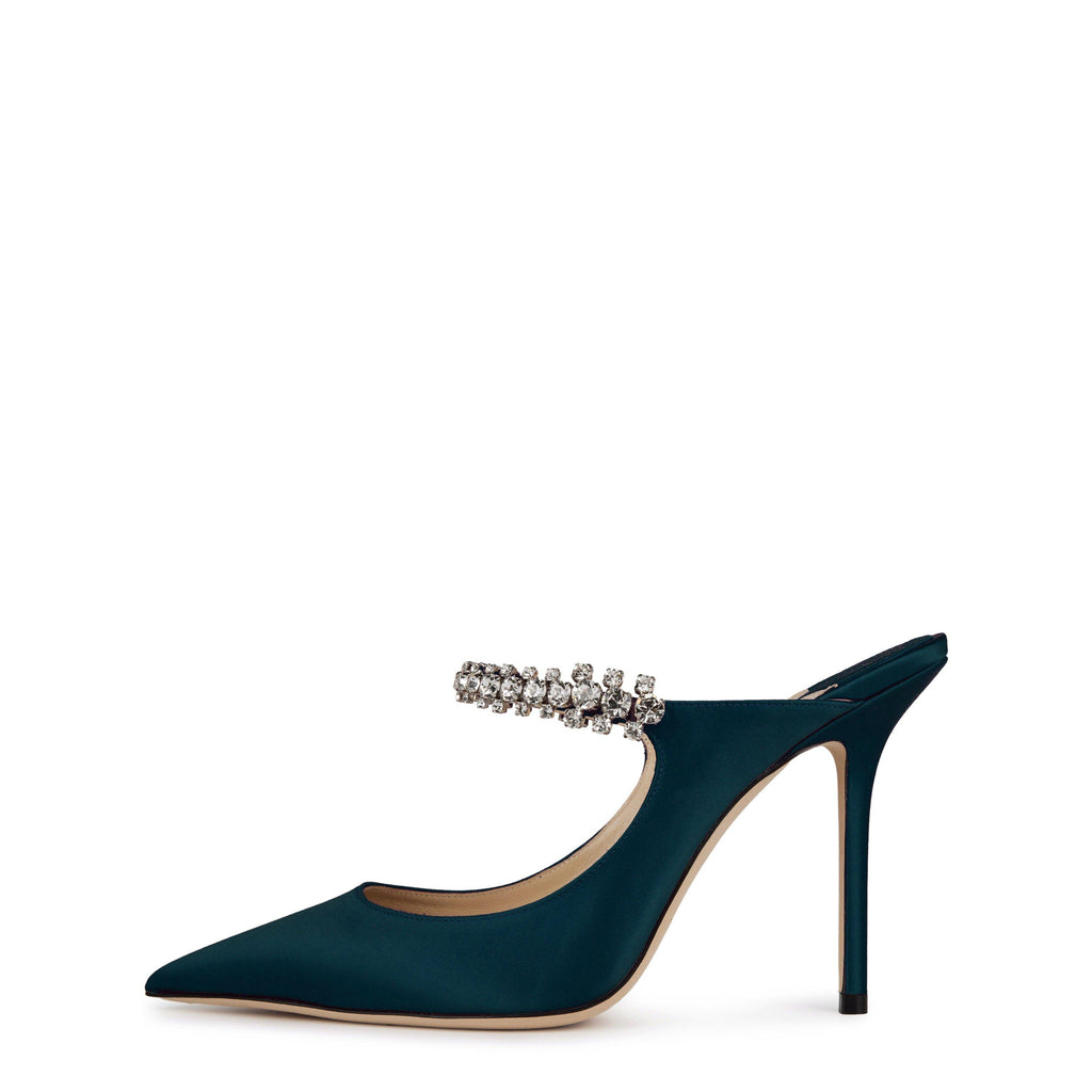 Bing Crystal Heeled Mules