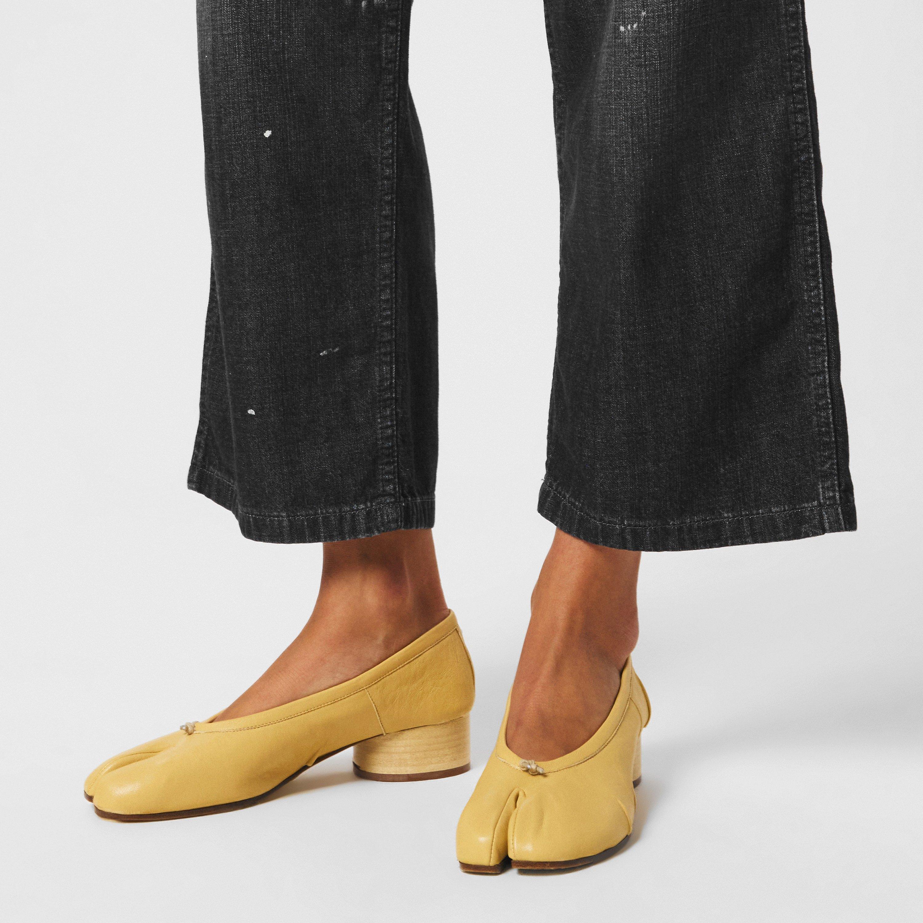 Tabi Ballet Court Heel Pumps