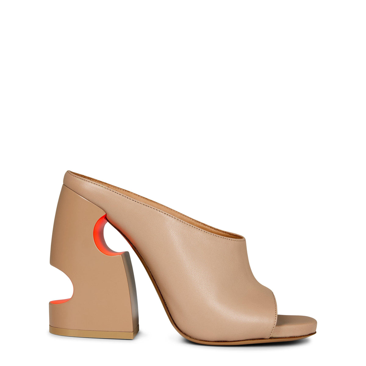 Meteor Leather Mules