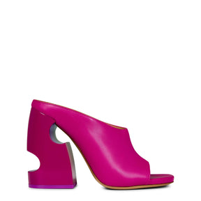 Meteor Leather Mules
