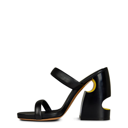 Pop Meteor Mules with Signature Cut-Outs
