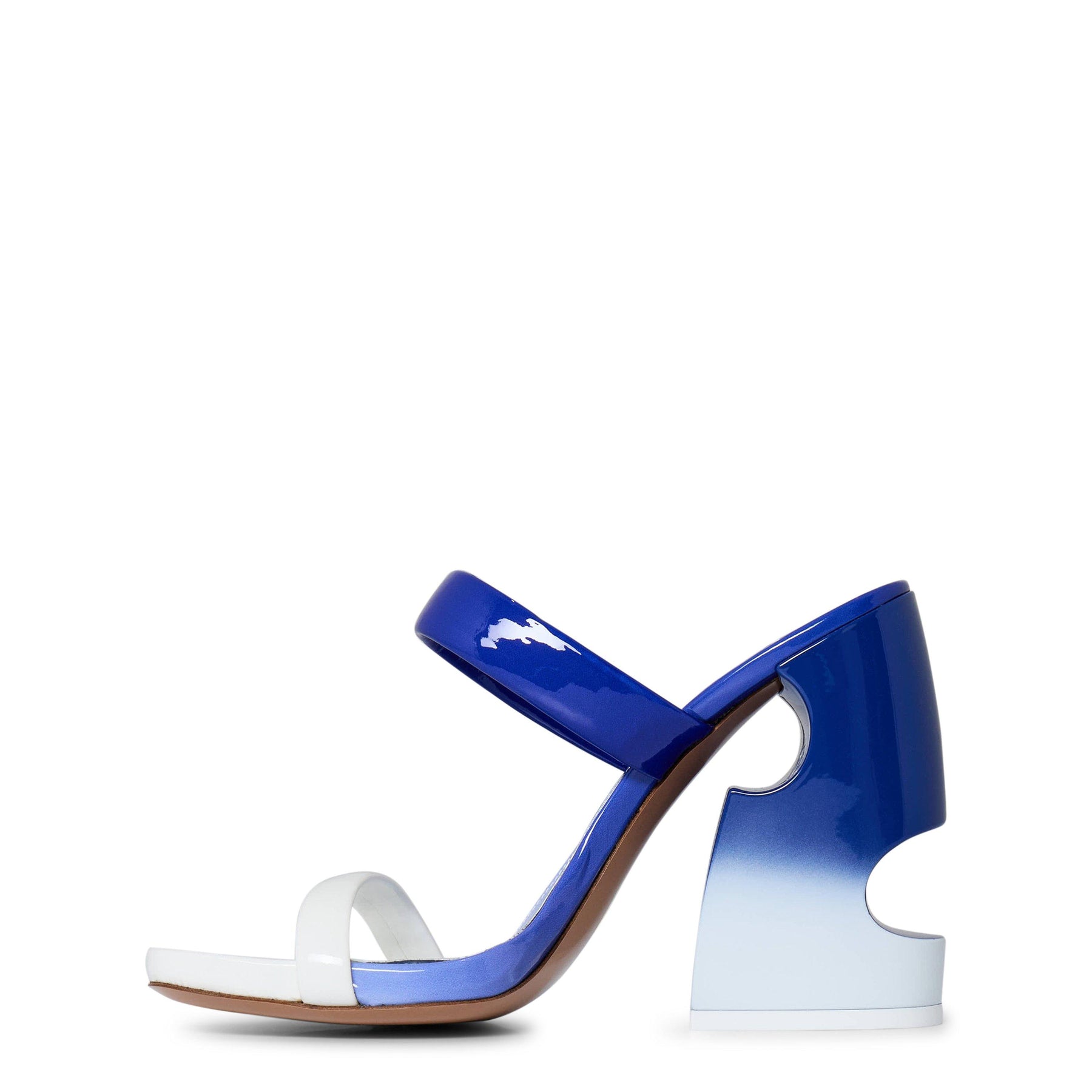 Pop Meteor Block Heel Mules
