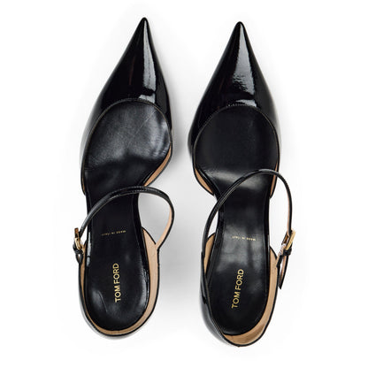 Heeled Mary Jane Stiletto Court Shoes