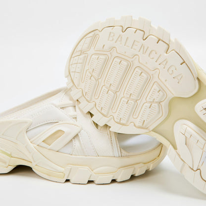 Track Slide Flat Sandals