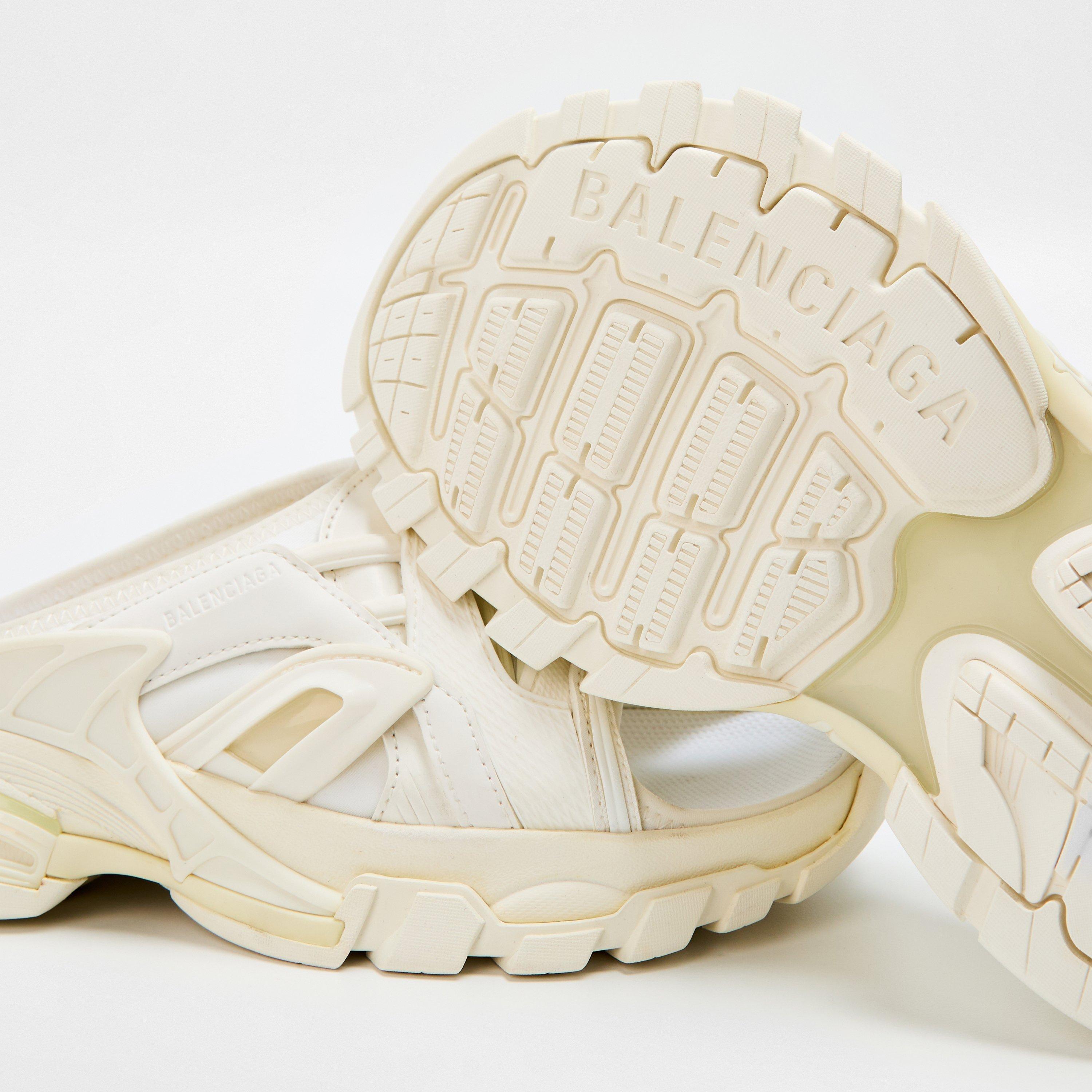 Women's Track Slide Flat Sandals