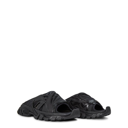 Track Slide Flat Sandals